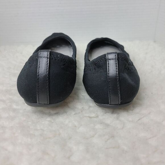 Cole Haan Grandzero Womens Ballet Shoes Size 7.5 B Flat Black Knit Stitch - Picture 4 of 10